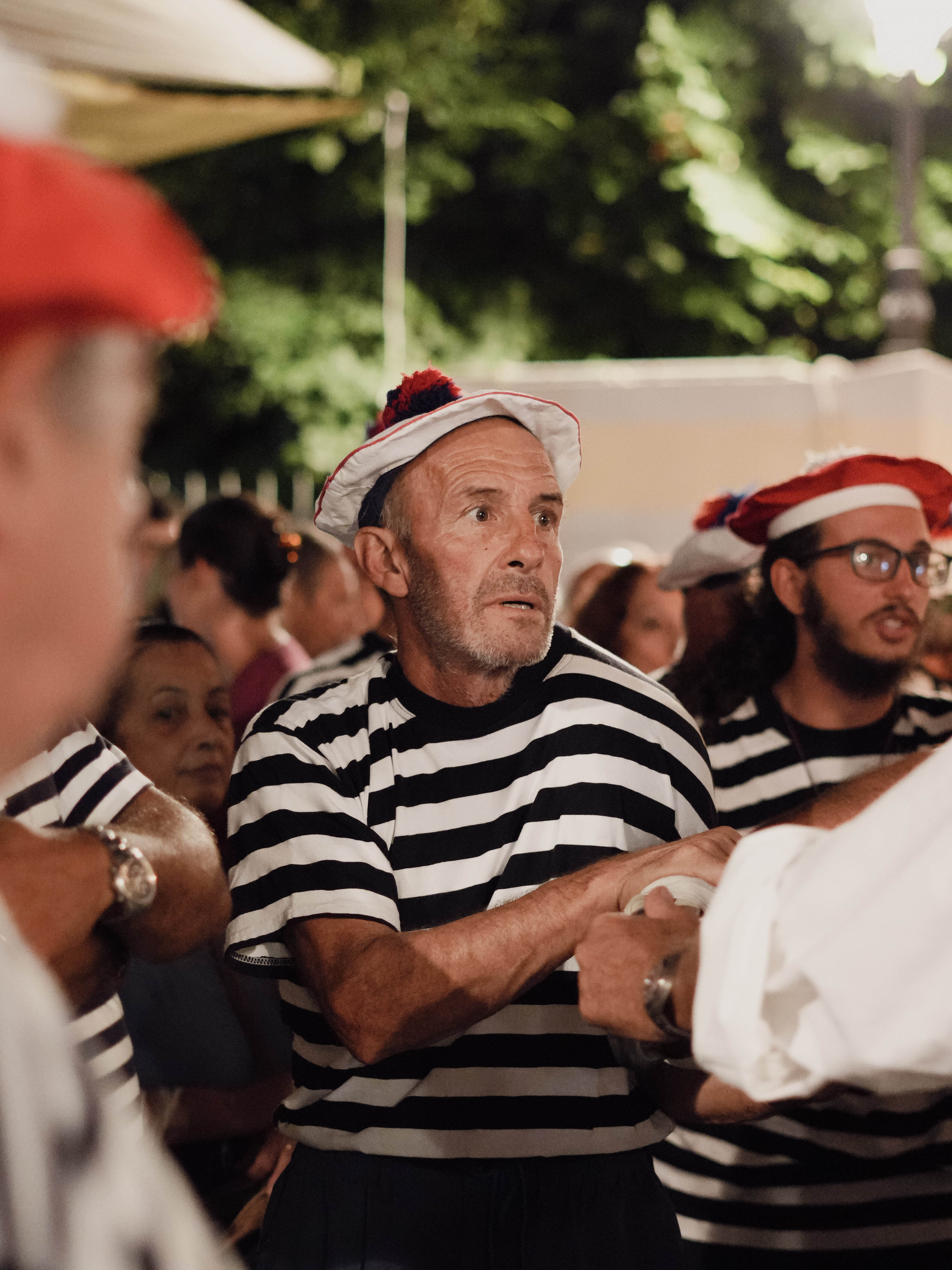 Portatori Di Cassa In Occasione Della Processione Di San Bartolomeo